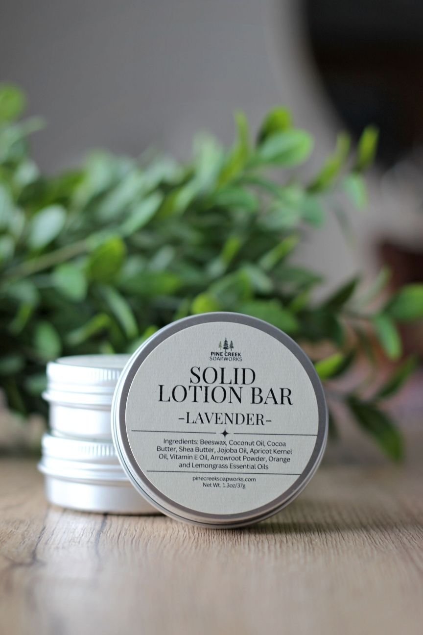 Solid Lotion Bar | Pine Creek Soapworks